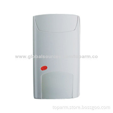 Home Security Alarm Motion Sensor with Dual-element Infrared and X-band Microwave Technology